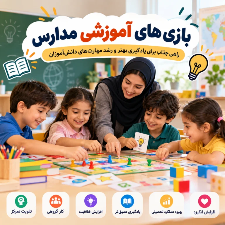 بازی های آموزشی مدارس +7