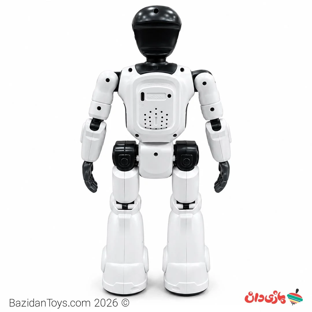 نمای پشت ربات کنترلی Bionic Robot با درگاه شارژ USB